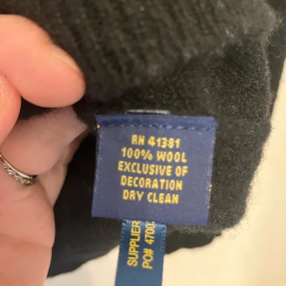 Polo Ralph Lauren 100% wool sweater men’s XL - Picture 3 of 7